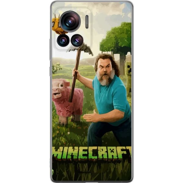 Motorola Edge 30 Ultra Gennemsigtig cover A Minecraft Movie