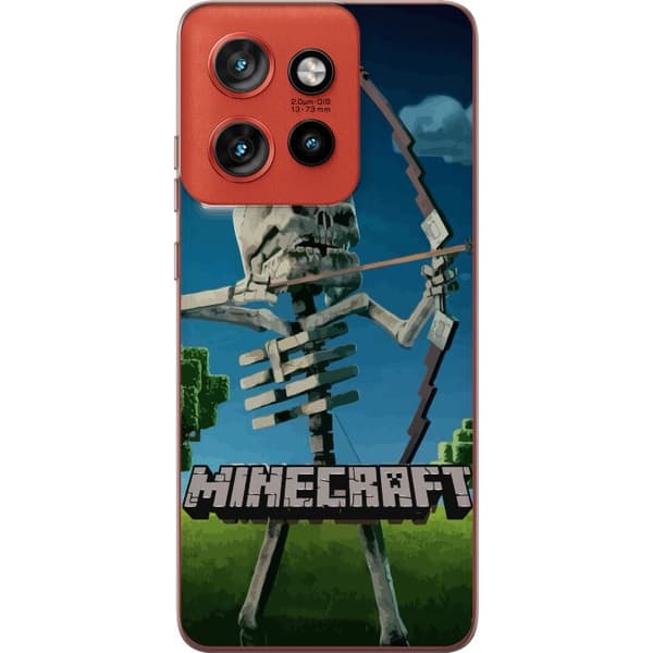 Motorola Edge 50 Neo Genomskinligt Skal A Minecraft Movie