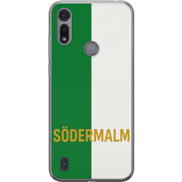 Motorola Moto E6i Gennemsigtig cover Södermalm - fodbold