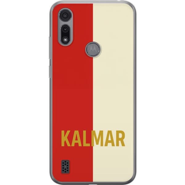 Motorola Moto E6i Gennemsigtig cover Kalmar - fodbold