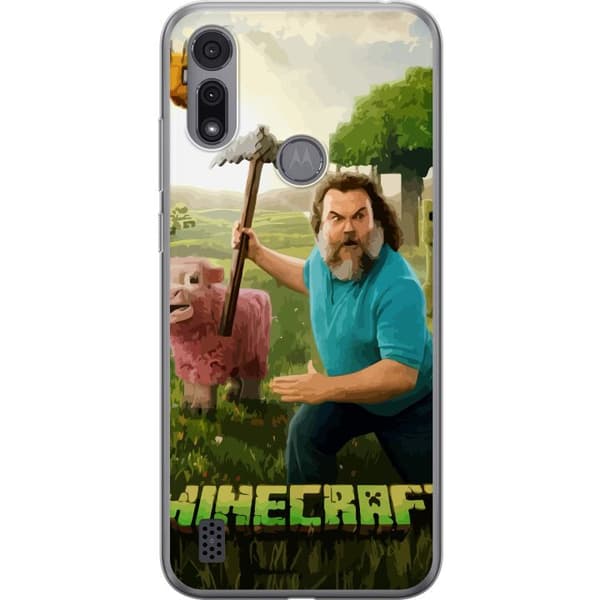 Motorola Moto E6i Gjennomsiktig deksel A Minecraft Movie