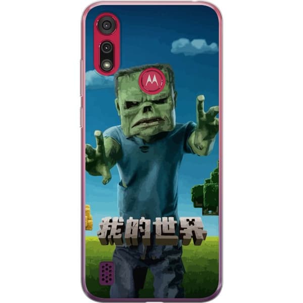 Motorola Moto E6s (2020) Läpinäkyvä kuori A Minecraft Movie