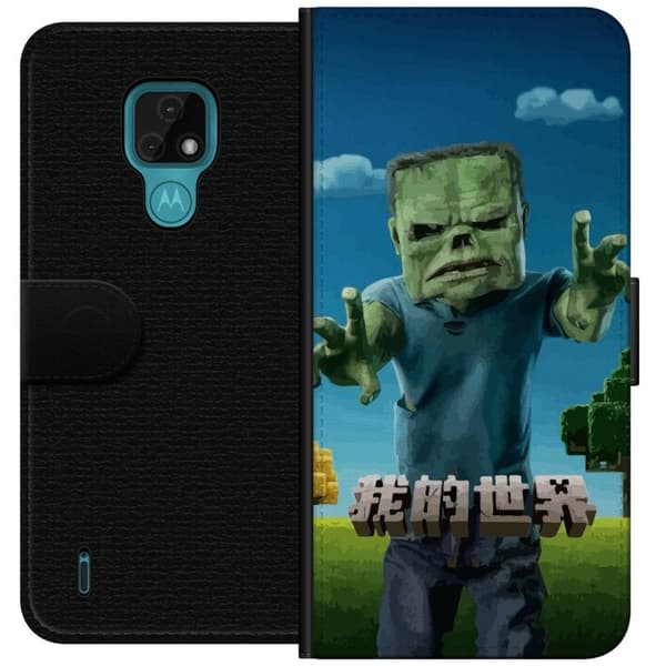Motorola Moto E7 Plånboksfodral A Minecraft Movie