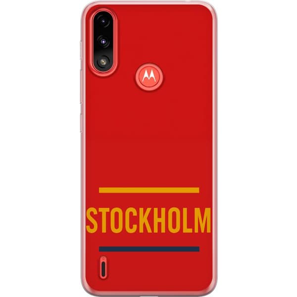 Motorola Moto E7 Power Läpinäkyvä kuori Stockholm – Hockey