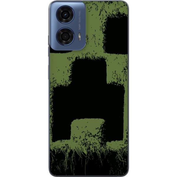 Motorola Moto G04 Gjennomsiktig deksel A Minecraft Movie
