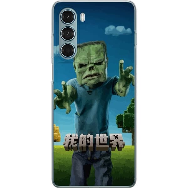 Motorola Moto G200 5G Gjennomsiktig deksel A Minecraft Movie