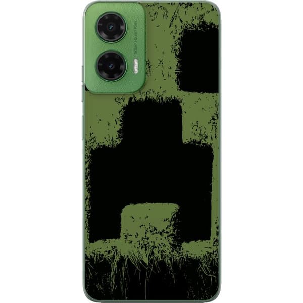 Motorola Moto G35 Genomskinligt Skal A Minecraft Movie