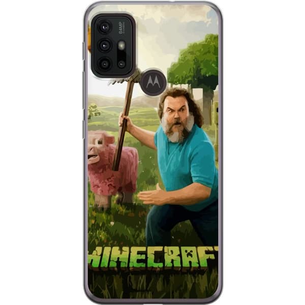 Motorola Moto G30 Gennemsigtig cover A Minecraft Movie