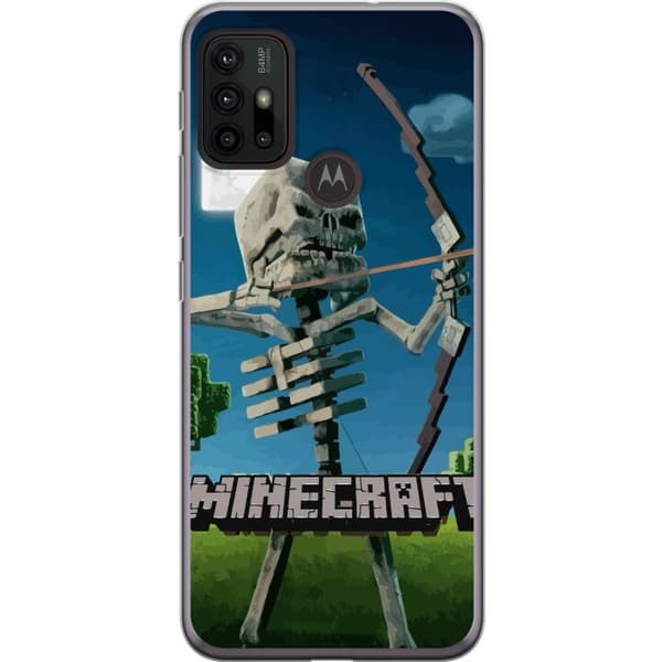 Motorola Moto G30 Gennemsigtig cover A Minecraft Movie