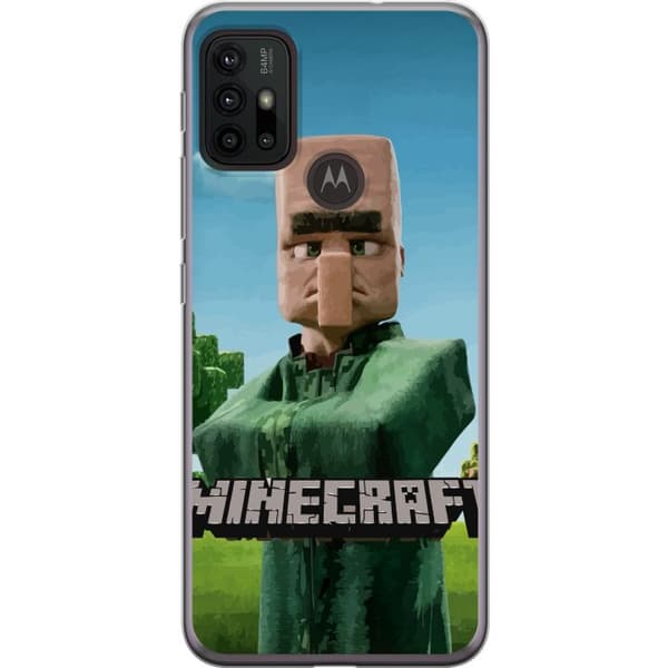 Motorola Moto G30 Gennemsigtig cover A Minecraft Movie