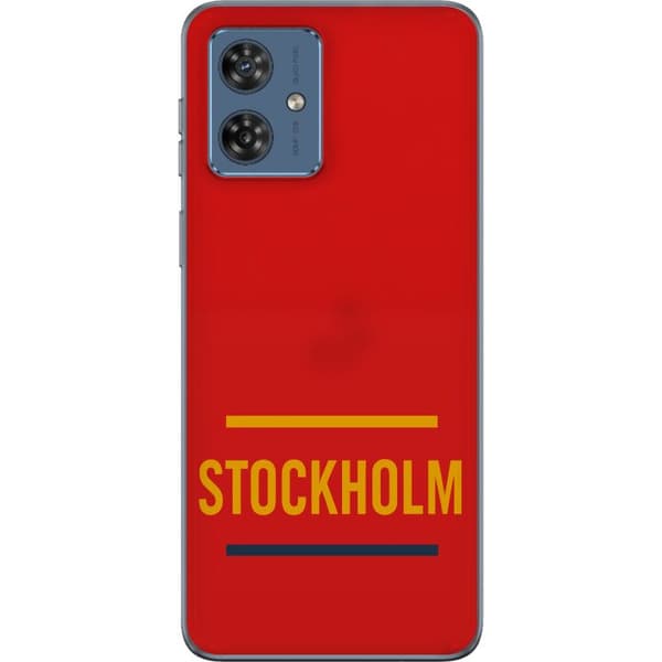 Motorola Moto G54 Läpinäkyvä kuori Stockholm – Hockey