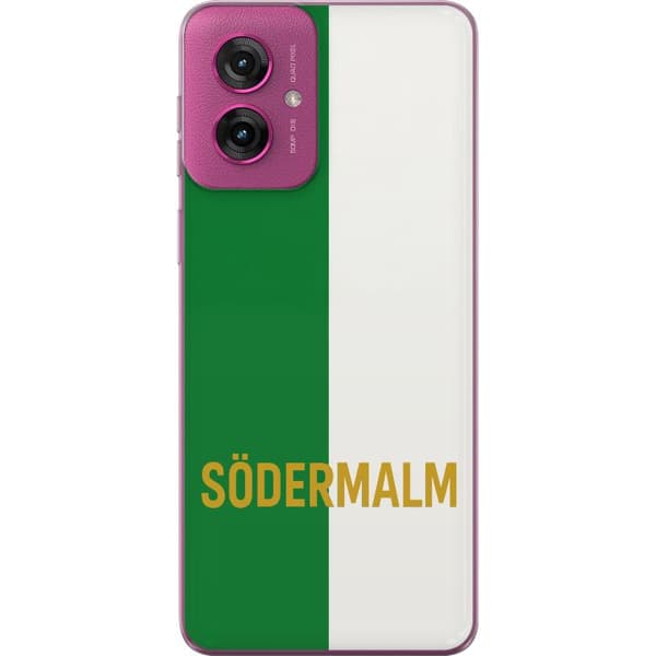 Motorola Moto G55 Läpinäkyvä kuori Södermalm - jalkapallo