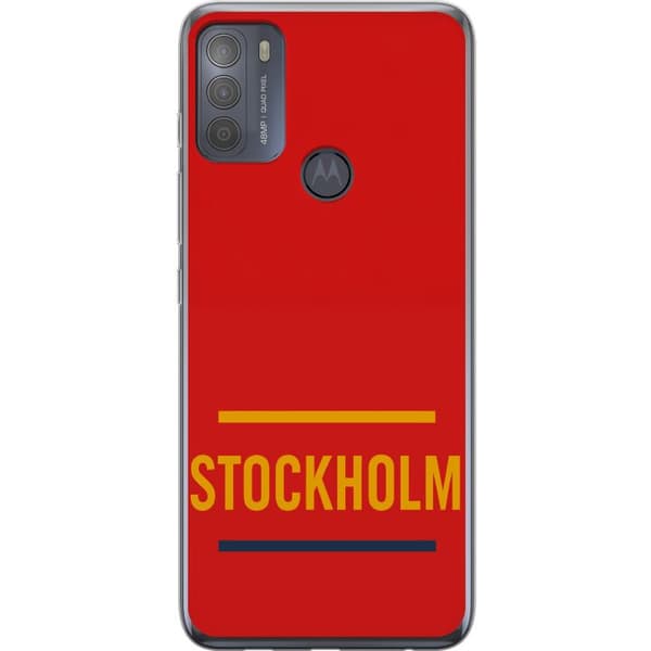 Motorola Moto G50 Gjennomsiktig deksel Stockholm – Hockey