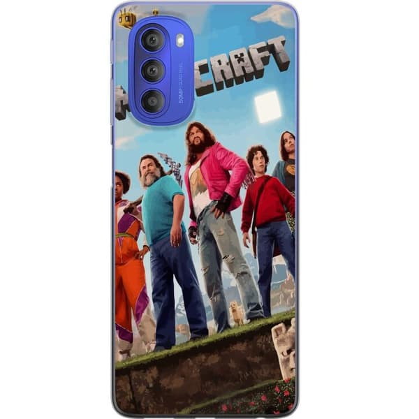 Motorola Moto G51 5G Gennemsigtig cover A Minecraft Movie