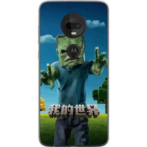 Motorola Moto G7 Läpinäkyvä kuori A Minecraft Movie