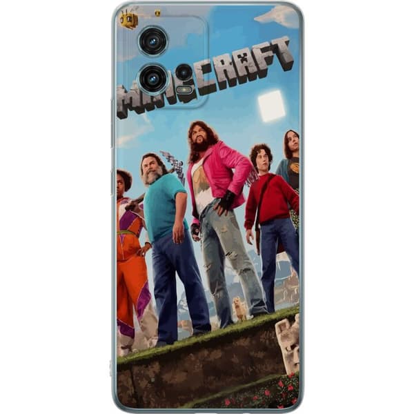 Motorola Moto G72 Gennemsigtig cover A Minecraft Movie