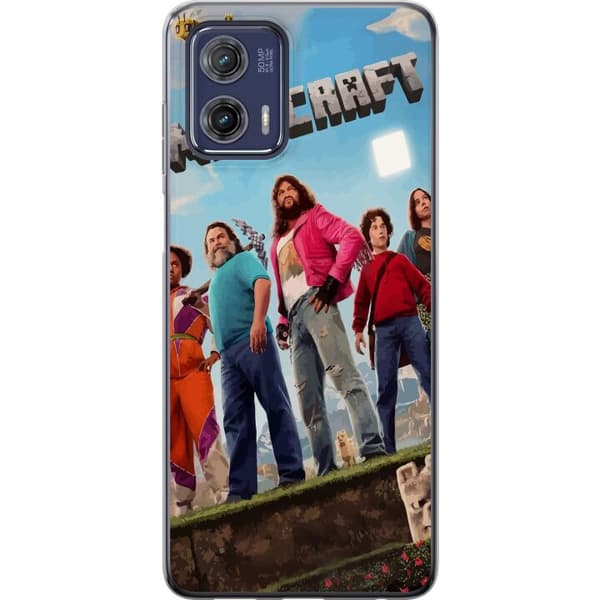 Motorola Moto G73 Läpinäkyvä kuori A Minecraft Movie