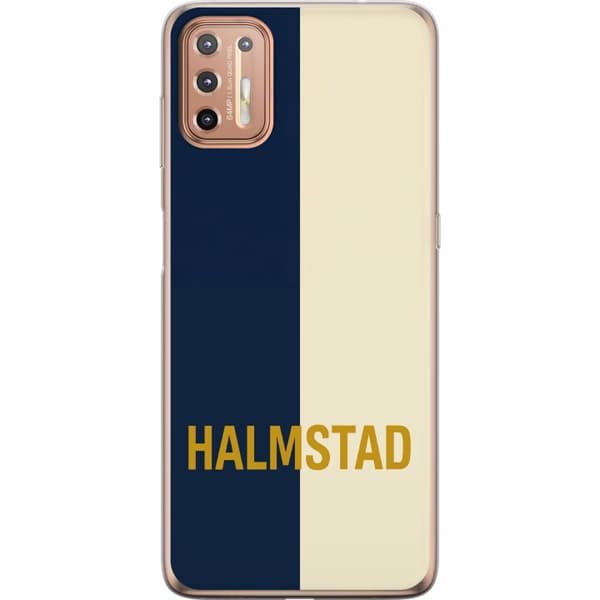 Motorola Moto G9 Plus Gennemsigtig cover Halmstad – Fodbold