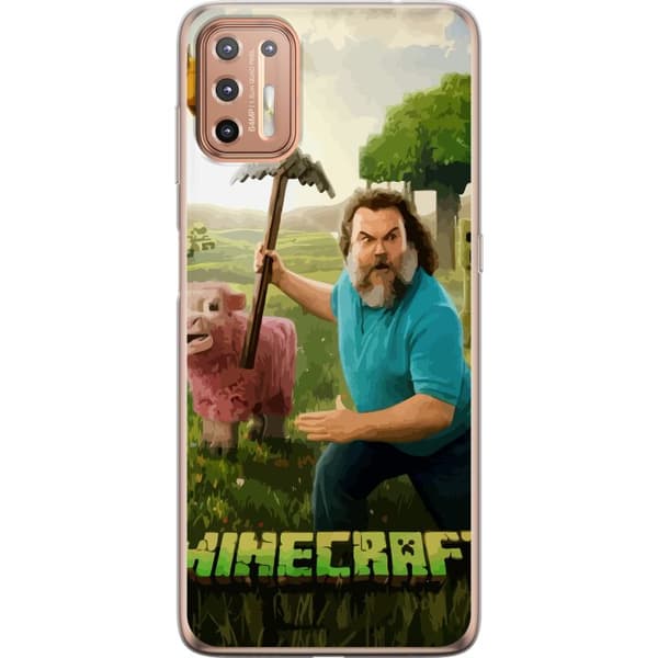 Motorola Moto G9 Plus Gennemsigtig cover A Minecraft Movie
