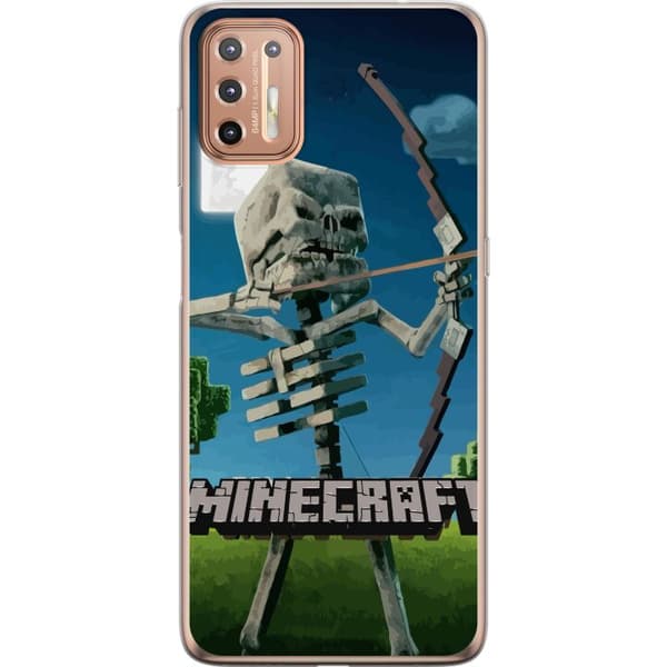 Motorola Moto G9 Plus Gennemsigtig cover A Minecraft Movie