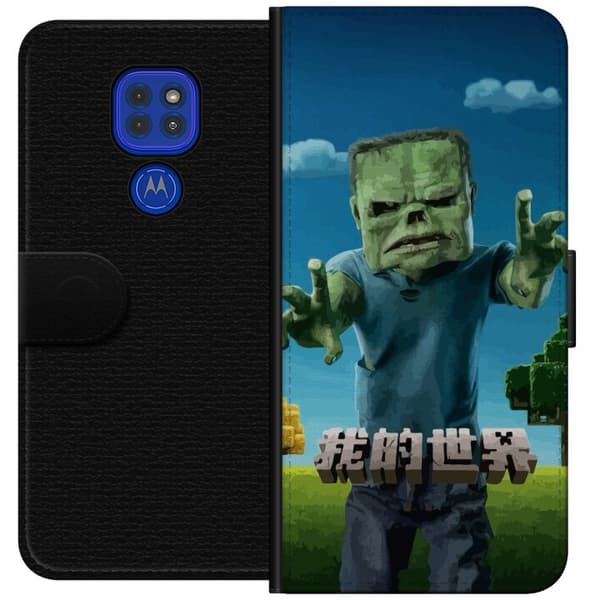 Motorola Moto G9 Play Plånboksfodral A Minecraft Movie