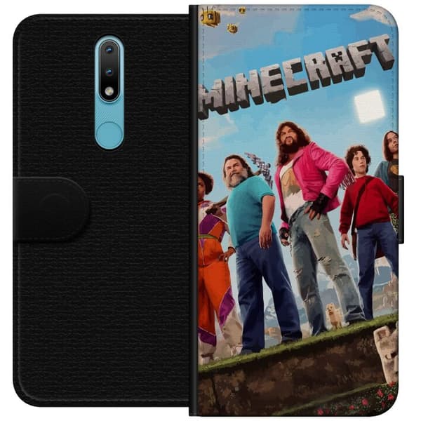 Nokia 2.4 Lommeboketui A Minecraft Movie