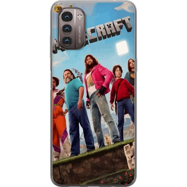 Nokia G21 Genomskinligt Skal A Minecraft Movie