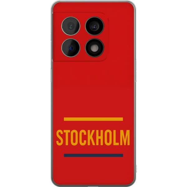 OnePlus 10 Pro Gennemsigtig cover Stockholm – Hockey