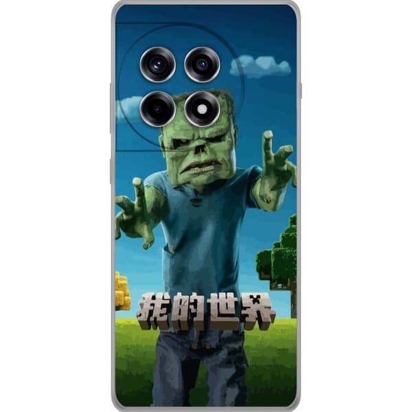 OnePlus 12R Genomskinligt Skal A Minecraft Movie