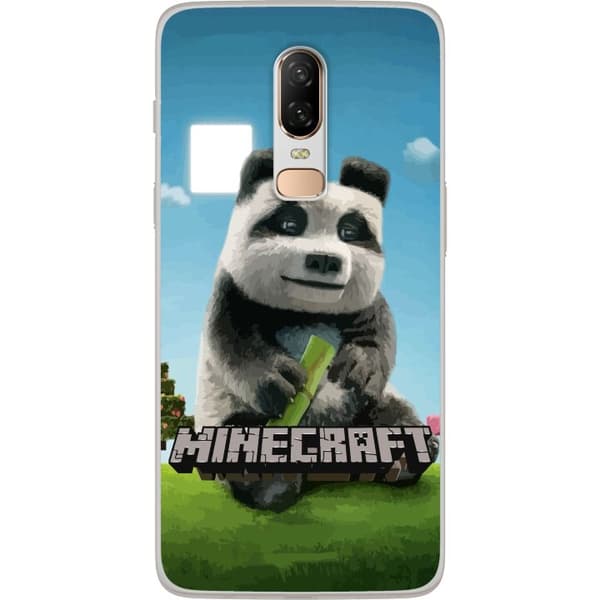 OnePlus 6 Gennemsigtig cover A Minecraft Movie