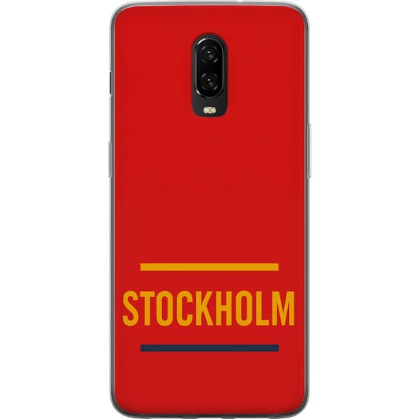 OnePlus 6T Gjennomsiktig deksel Stockholm – Hockey