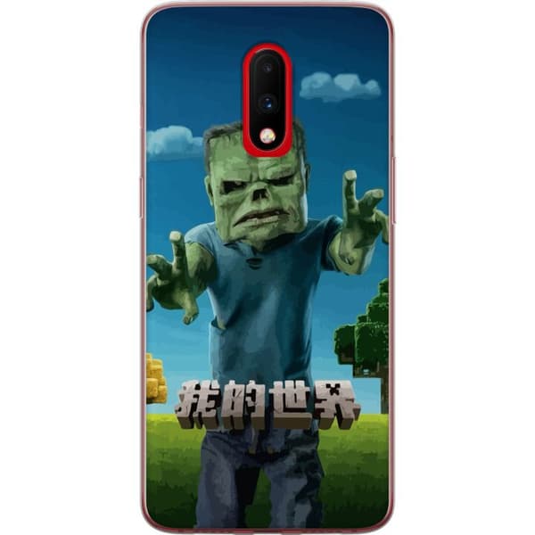 OnePlus 7 Läpinäkyvä kuori A Minecraft Movie