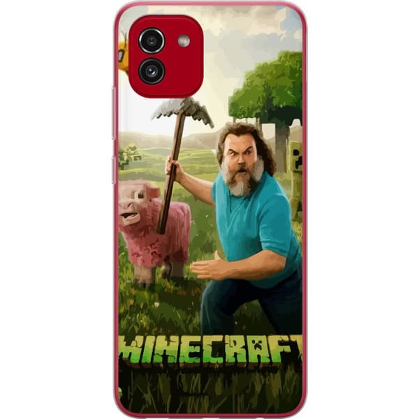 Samsung Galaxy A03 Läpinäkyvä kuori A Minecraft Movie