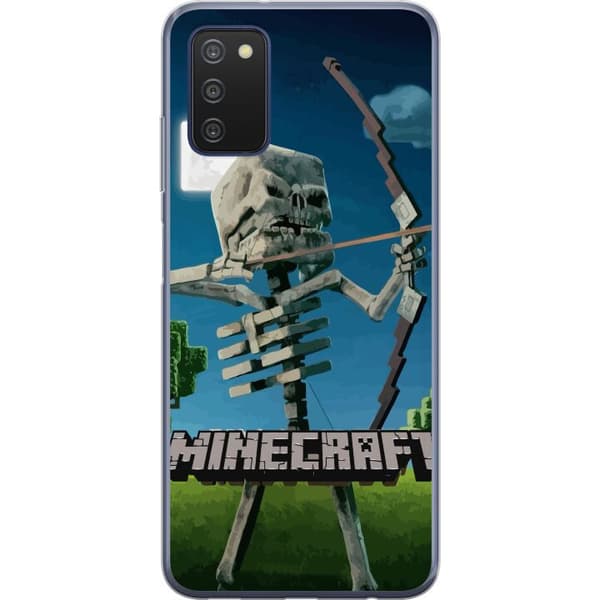 Samsung Galaxy A03s Gennemsigtig cover A Minecraft Movie