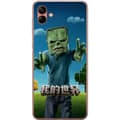 Miniatyrbilde 1 av 3: Samsung Galaxy A04 Gjennomsiktig deksel A Minecraft Movie