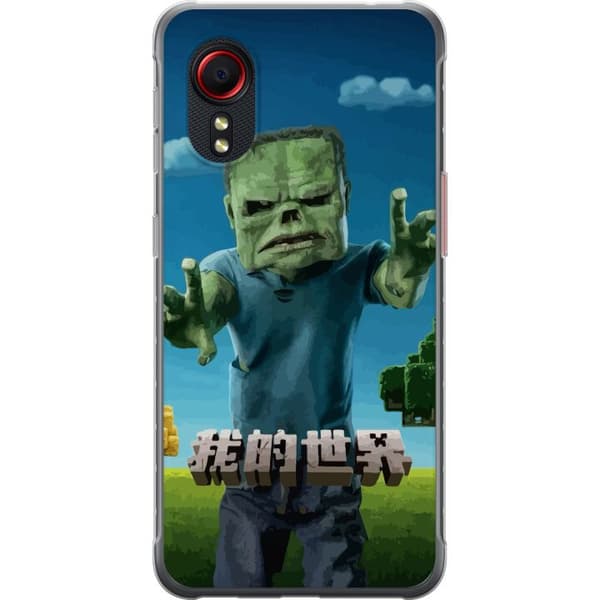 Samsung Galaxy Xcover 5 Läpinäkyvä kuori A Minecraft Movie