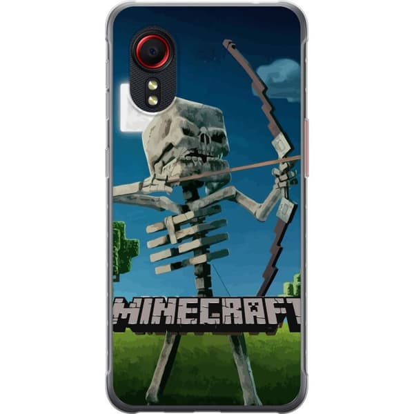 Samsung Galaxy Xcover 5 Läpinäkyvä kuori A Minecraft Movie