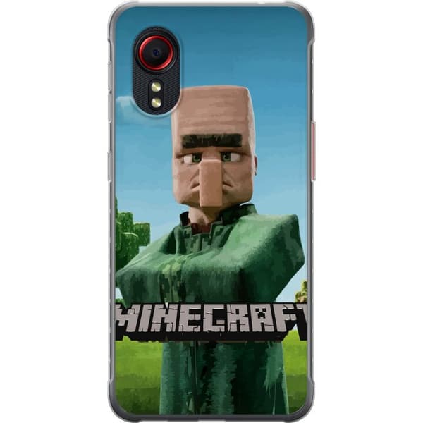 Samsung Galaxy Xcover 5 Läpinäkyvä kuori A Minecraft Movie