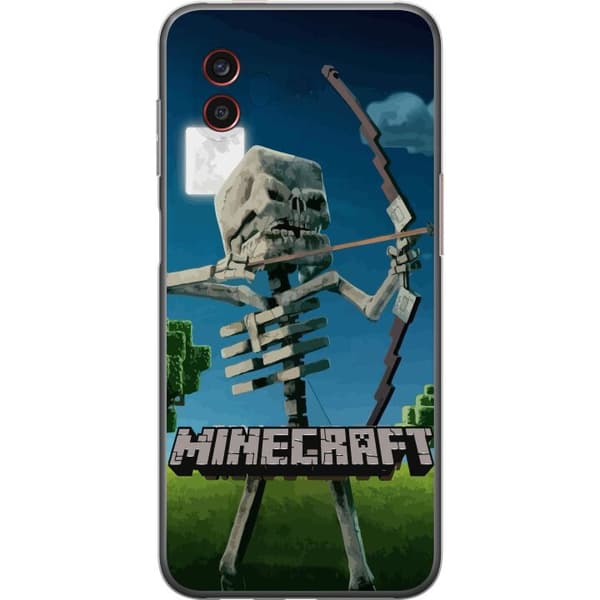 Samsung Galaxy Xcover6 Pro Genomskinligt Skal A Minecraft Movie