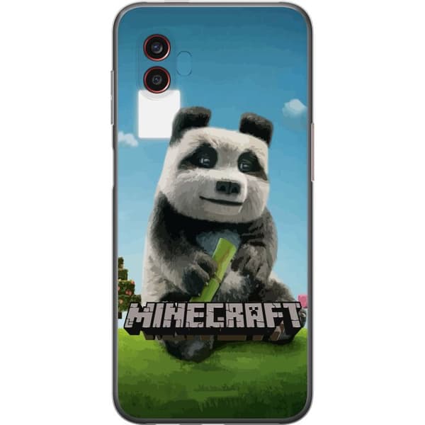 Samsung Galaxy Xcover6 Pro Genomskinligt Skal A Minecraft Movie