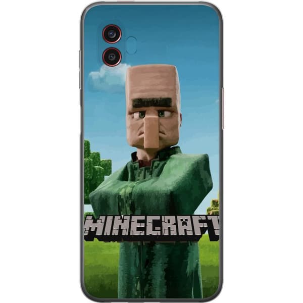Samsung Galaxy Xcover6 Pro Genomskinligt Skal A Minecraft Movie