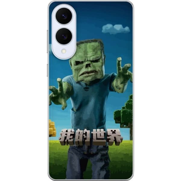 Samsung Galaxy S25 Edge Genomskinligt Skal A Minecraft Movie