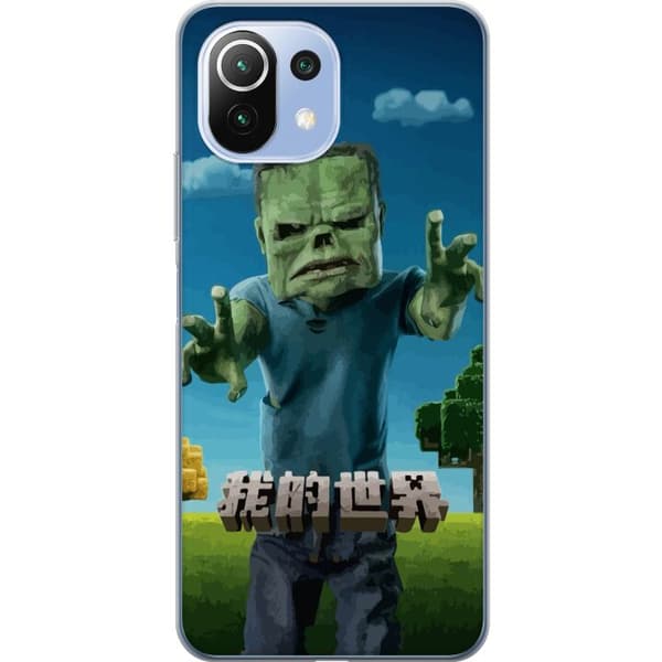 Xiaomi 11 Lite 5G NE Gennemsigtig cover A Minecraft Movie