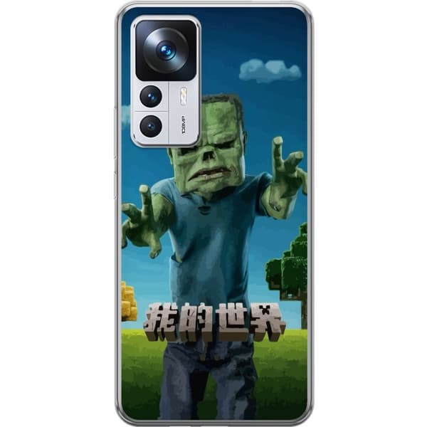 Xiaomi 12T Läpinäkyvä kuori A Minecraft Movie