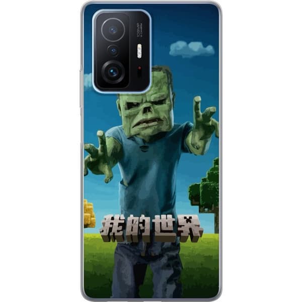 Xiaomi 11T Pro Gennemsigtig cover A Minecraft Movie