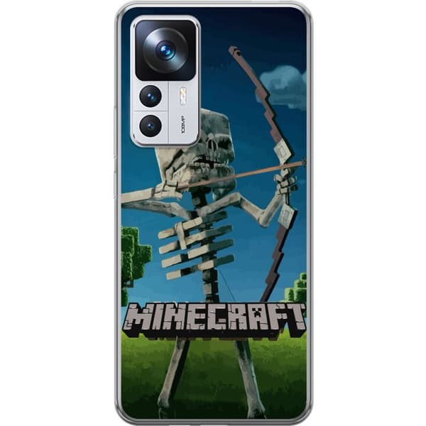 Xiaomi 12T Pro Läpinäkyvä kuori A Minecraft Movie