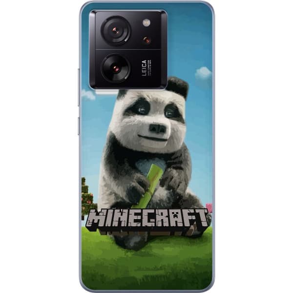 Xiaomi 13T Gennemsigtig cover A Minecraft Movie