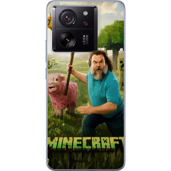 Xiaomi 13T Pro Läpinäkyvä kuori A Minecraft Movie