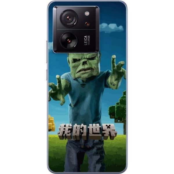 Xiaomi 13T Pro Gennemsigtig cover A Minecraft Movie