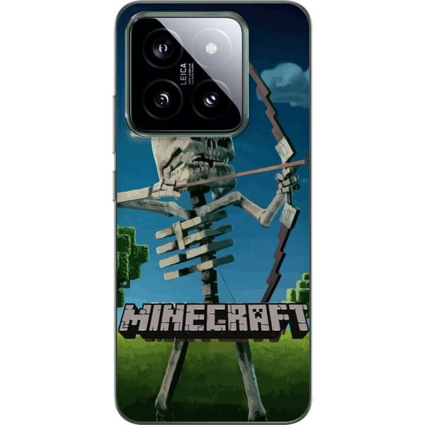 Xiaomi 14 Gjennomsiktig deksel A Minecraft Movie